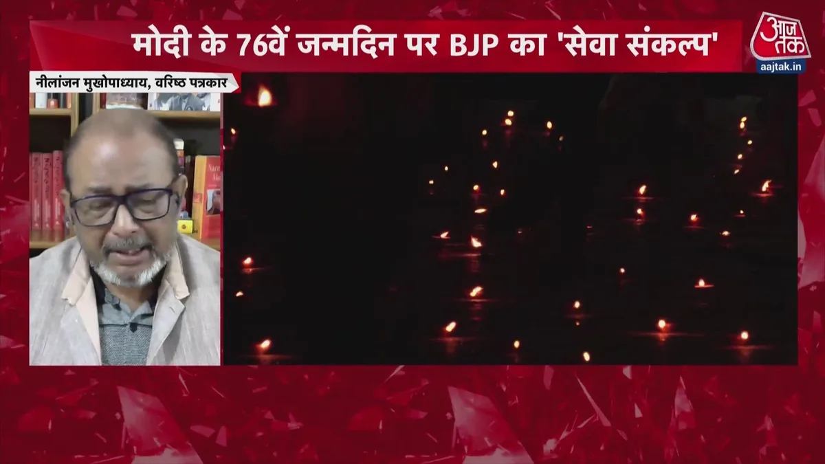 PM मोदी के जन्मदिन पर देशभर में दीपोत्सव, उज्जैन से लेकर काशी तक सजे घाट