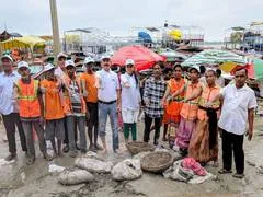 Namami Gange, Varanasi Municipal Corporation launch cleanliness drive after floods