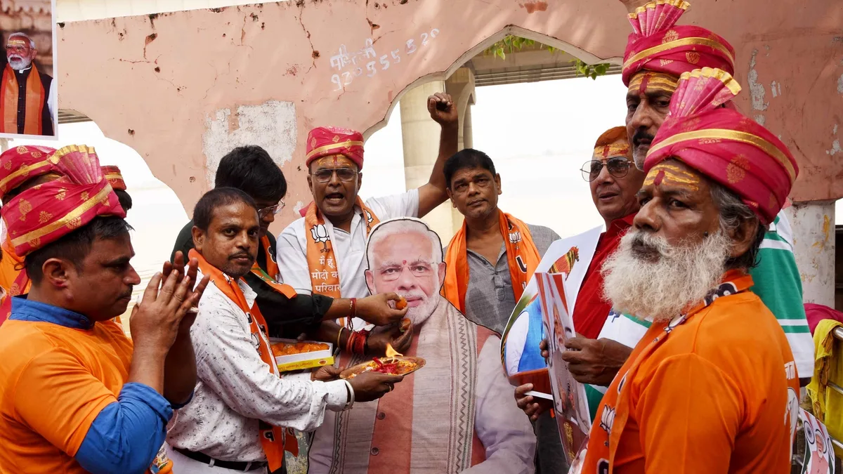 NDA chief ministers converge on Varanasi for Modi's 76th birthday