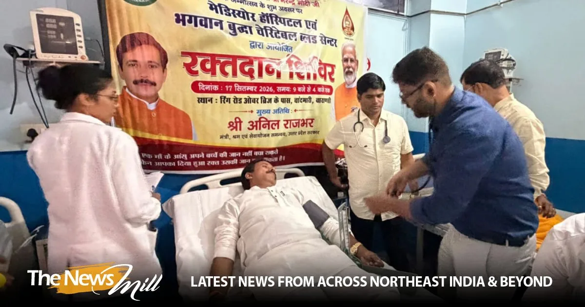 Varanasi collects 510 units of blood in Seva Sankalp Abhiyan campaign