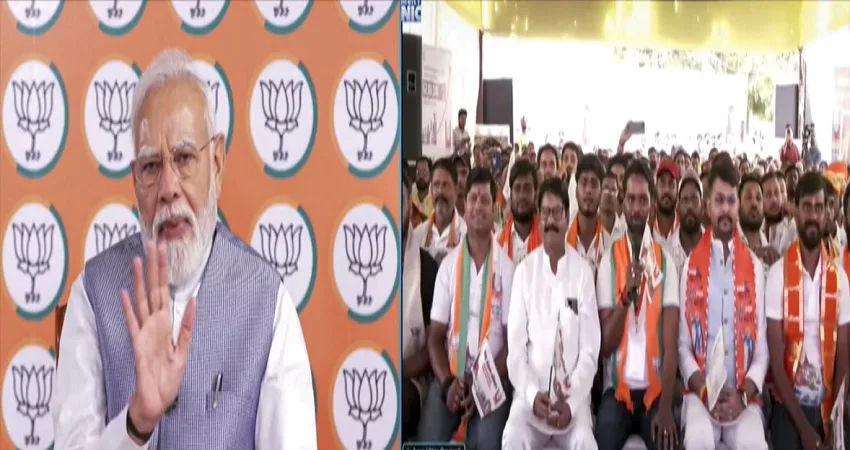 सेवा संकल्प यात्रियों से PM मोदी बोले- युवा विकसित भारत की रीढ़ हैं..वडनगर जन्मभूमि, काशी कर्मभूमि