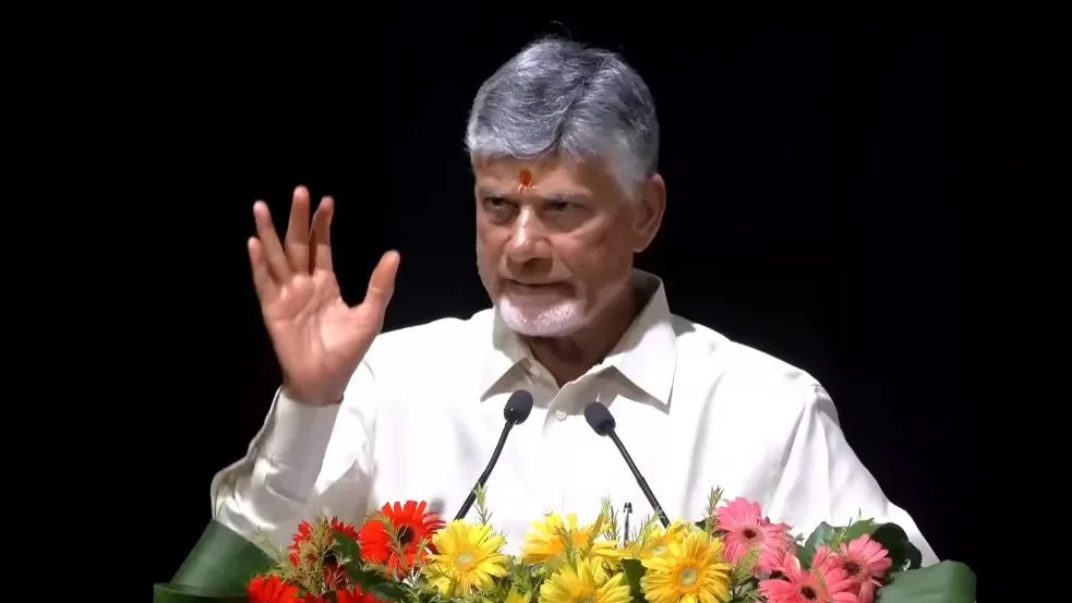 Chandrababu Naidu steals the show at Modi’s birthday event in Varanasi, unveils ‘VKS’ mantra