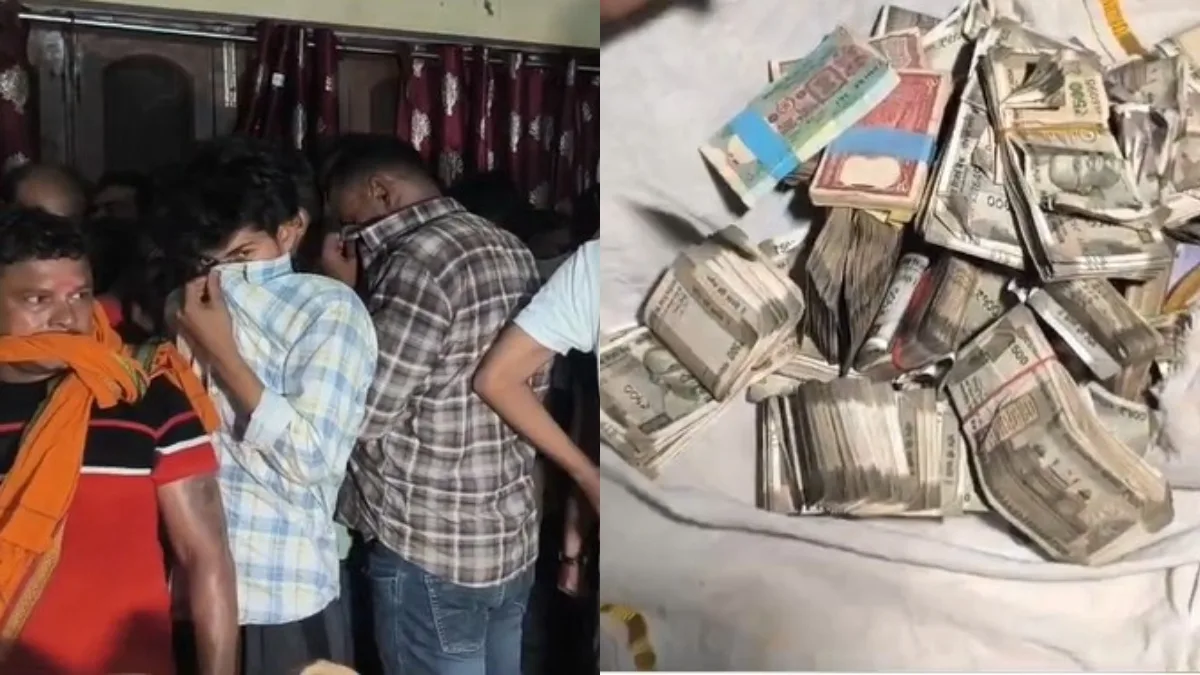 वाराणसी में जुए के बड़े अड्डे पर पुलिस का छापा, 47 जुआरी गिरफ्तार, 10 लाख कैश और 100 मोबाइल बरामद