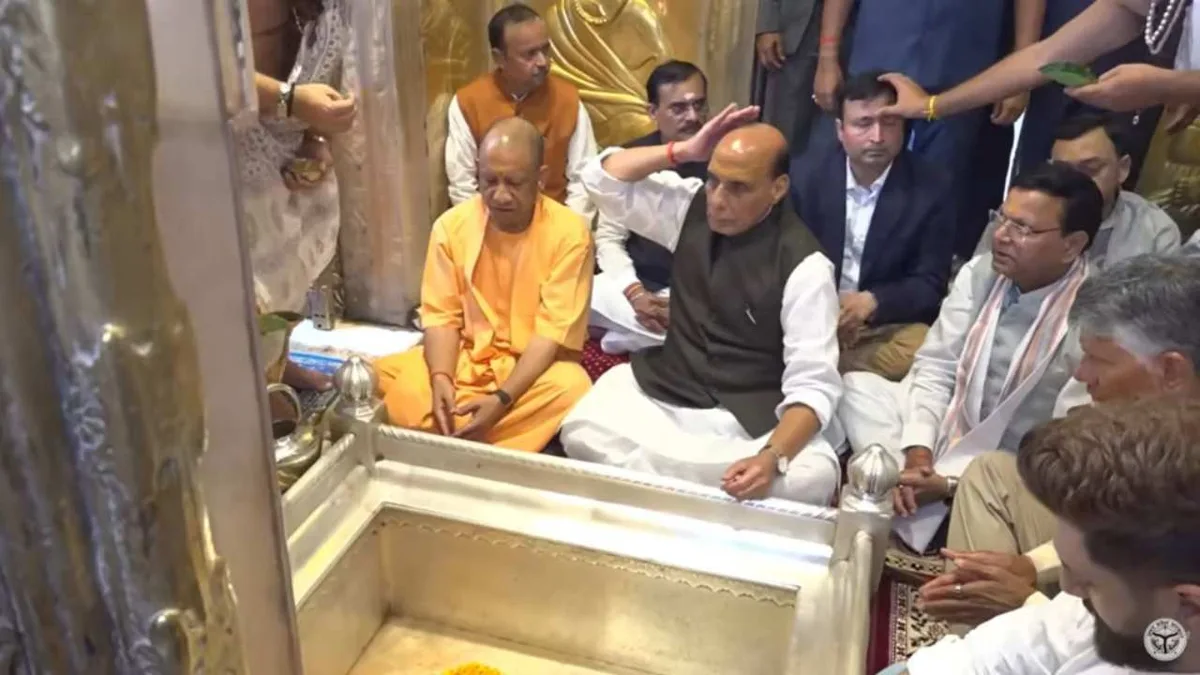 Narendra Modi Birthday| CM Yogi Adityanath|Rajnath Singh|Chandrababu Naidu|Latest Hindi News | Varanasi News: 17 सितंबर से 17 अक्टूबर तक सेवा संकल्प अभियान, पीएम मोदी के जन्मदिन पर काशी से हुआ खास आगाज | News Track i