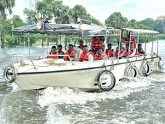 Varanasi Mayor Ashok Tiwari inspects flood-hit areas by boat, directs officials to ensure relief for affected people