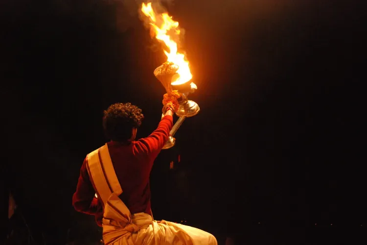 76 priests perform Ganga Aarti in Varanasi on Modi's birthday