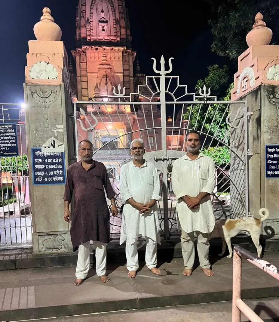मार्किट कमेटी चेयरमैन रणदीप चौधरी ने काशी में की पीएम मोदी की दीर्घायु की कामना
