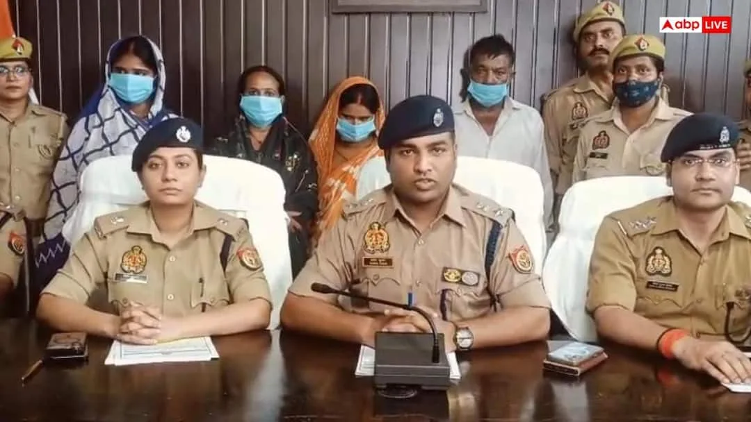 वाराणसी में चेन स्नैचिंग गैंग का खुलासा, 3 महिलाओं समेत 4 गिरफ्तार