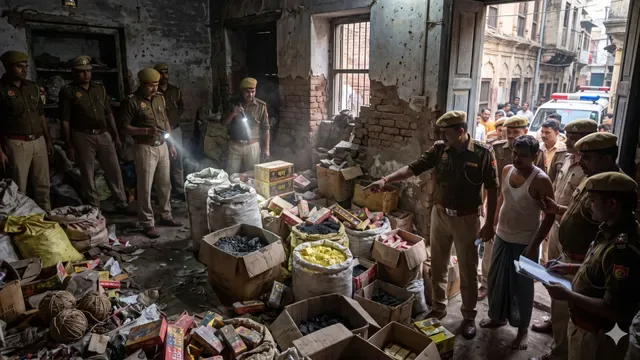 वाराणसी में धड़ल्ले से चल रहा अवैध धंधा, दीपावली से पहले 'मौत के पटाखे' पर पुलिस का शिकंजा