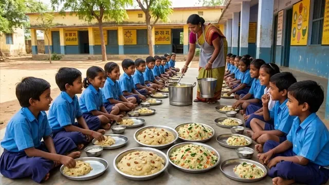 मिड-डे मील के साथ मिलेगा सूजी का हलवा और उपमा, वाराणसी में 1.80 लाख बच्चों का पोषण सुधारने की पहल