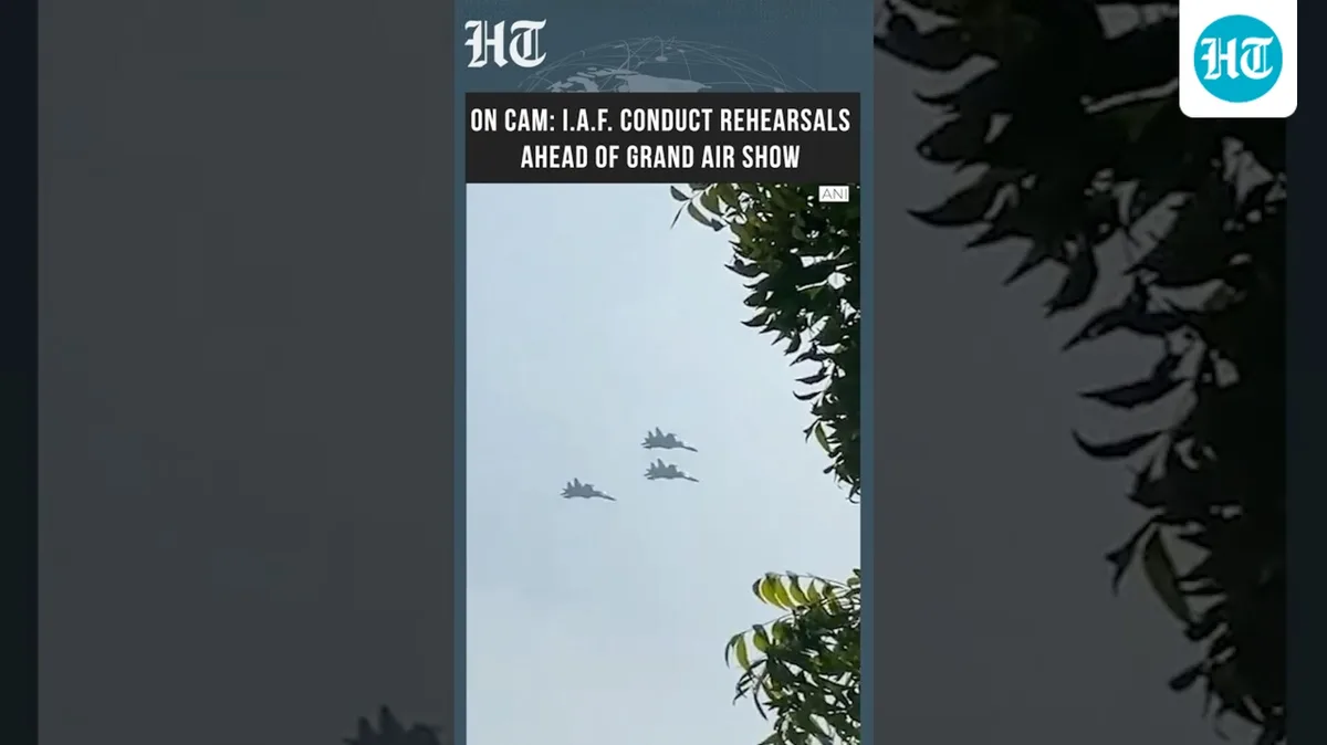 IAF Grand Air Show: Preparations Underway At Namo Ghat In Varanasi | HT India | Videos