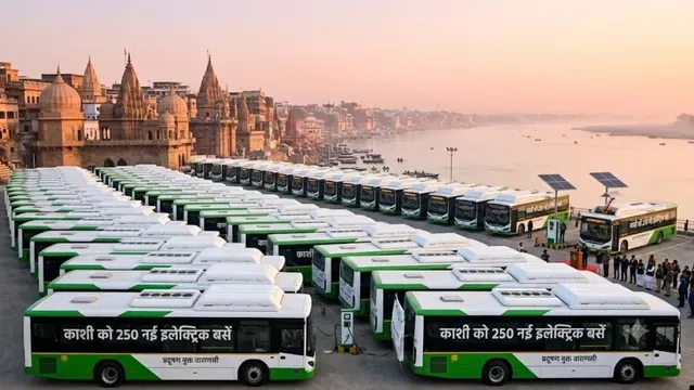 काशी को मिलने जा रही हैं 250 नई इलेक्ट्रिक बसें, सड़क पर‍िवहन के साथ पर्यावरण का भी ख्‍याल